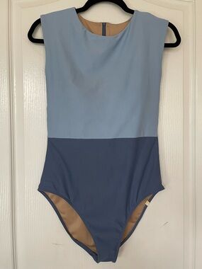 summersalt Blue Colorblock One-Piece